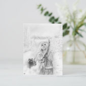 冬のはがきに ポストカード (スタンド正面)