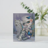 冬のはがき ポストカード (スタンド正面)