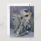 冬のはがき ポストカード (正面/裏面)