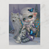 冬のはがき ポストカード (正面)