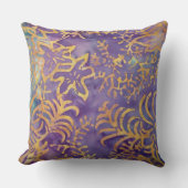 冬のろうけつ染め クッション (正面)