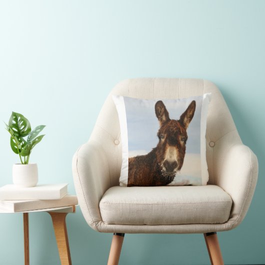 冬のろば クッション (椅子)