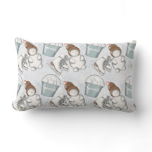 冬のアイススケートかわいい雪だるま&スノーボール