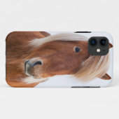 冬のアイスランドの馬 Case-Mate iPhoneケース (裏面(横))