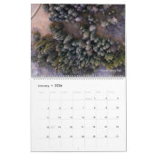 冬のアイスランド カレンダー (1月 2026)