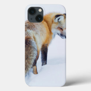 冬のアカギツネ iPhone 13ケース