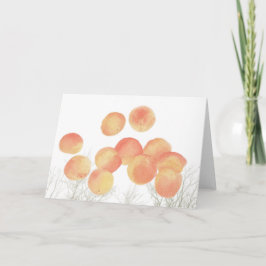 冬のアプリコットの夢 カード