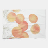 冬のアプリコットの夢 キッチンタオル (横)