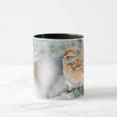 冬のアメリカンツリースパロー マグカップ (中央)