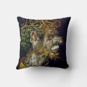 冬のアルカンボルド クッション (裏面)