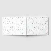 冬のアルパインスキーヤースキーパターン ゲストブック (全面)