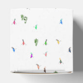 冬のアルパインスキーヤースキーパターン フェイバーボックス (上部)