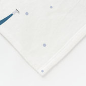 冬のアルプスの休日：アクティブな人々シームレス フリースブランケット (角)