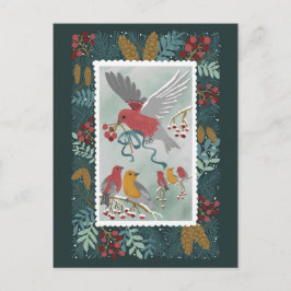 冬のアースソングはがき ポストカード