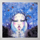 冬のアートポスター ポスター (正面)