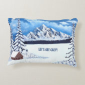 冬のア疑問に思ンセント枕 アクセントクッション (裏面)