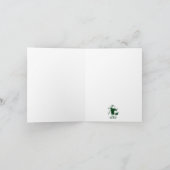 冬のイラスト シーズンカード (内部)