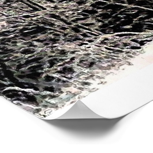 冬のインク ポスター (角)