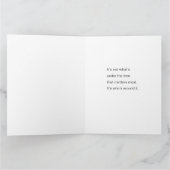 冬のイヴァン・シーシキン1883クリスマス カード (内部)