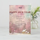 冬のウィスパーズ：雪の年賀状 シーズンカード (スタンド正面)