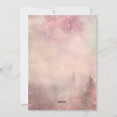 冬のウィスパーズ：雪の年賀状 シーズンカード (裏面)