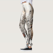 冬のウィスパー:スノーブールバードレギンス レギンス (左)