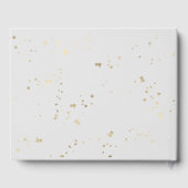 冬のウェディングゲストブックギルド水の色フローラ ゲストブック (裏面)