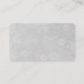 冬のウェディングシルバーギフトレジストリ エンクロージャーカード (裏面)