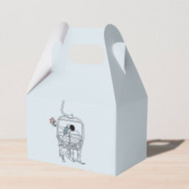 冬のウエディングスキースケッチ フェイバーボックス