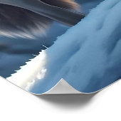 冬のウォッチャー – オオカミ ポスター (角)