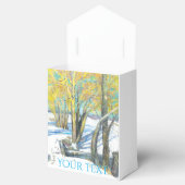 冬のウォータコルの絵画橋 フェイバーボックス (オープン)