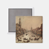 冬のウォール街 マグネット (正面/裏面)