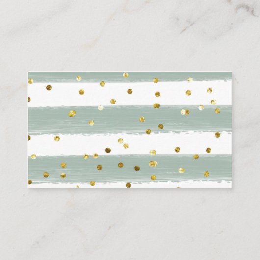 冬のウッドランドおむつラッフルエンクロージャカード エンクロージャーカード (裏面)