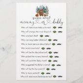 冬のウッドランドの赤ちゃんシャワー誰がゲーム (正面)