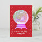  冬のウッドランドスノーグローブ  シーズンカード (スタンド正面)