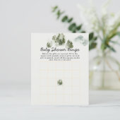 冬のウッドランド赤ちゃんシャワービンゴゲーム (スタンド正面)