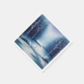 冬のエグレート スタンダードカクテルナプキン (角)