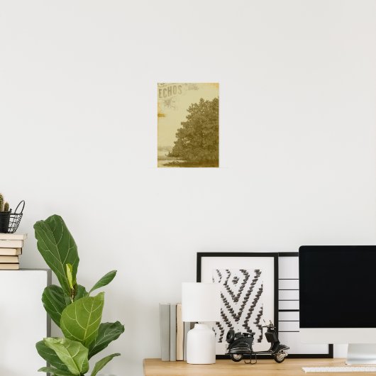 冬のエコー ポスター (ホームオフィス)