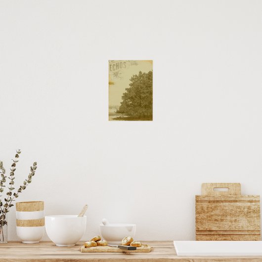 冬のエコー ポスター (キッチン)