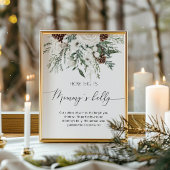 冬のエバーグリーンどのように大きいママの腹ゲーム ポスター