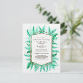 冬のエバーグリーンアートグリーン結婚ストリーミング 招待状 (スタンド正面)