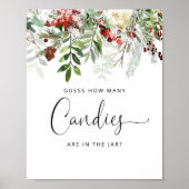 冬のエバーグリーンキャンディーズのポスター ポスター (正面)