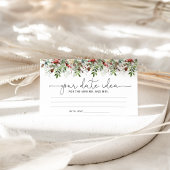 冬のエバーグリーン日付の夜のアイディア。日付jar エンクロージャーカード