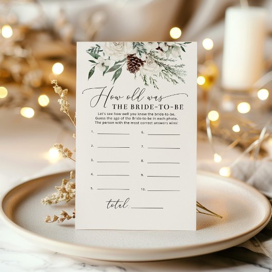 冬のエバーグリーン花嫁は何歳まで遊ぶべきだった