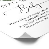 冬のエバーグリーン言わないベビーゲームポスター ポスター (角)