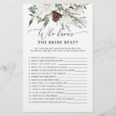 冬のエバーグリーン誰が花嫁のゲームを知っ最高のている (正面)