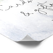 冬のエレガントカードとギフトポスター ポスター (角)