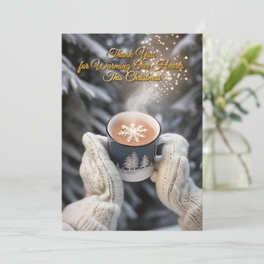 冬のエレガントシーンカード シーズンカード (スタンド正面)