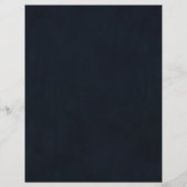 冬のエレガントフローラブライダルビンゴゲーム (裏面)