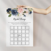 冬のエレガントフローラブライダルビンゴゲーム